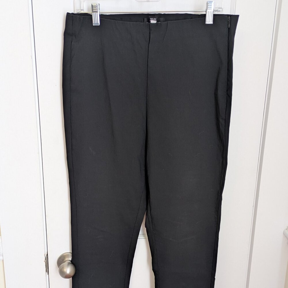 Black "Who What Wear" High-waist, Cigarette Pants